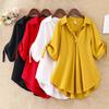 Women's Loose Plus Size Summer Hooded Embroidery Short-sleeved Blouse Literary Ethnic Wind Casual Loose T-shirt