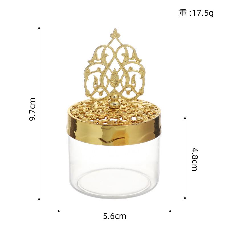 Creative Plastic Candy Box, Palace Banquet Wedding Candy Box, Electroplated Silver New European Plastic Storage Box