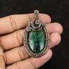 Cuprite Chrysocolla Pendant Gemstone Pendant Copper Wire Wrapped Pendant Copper Jewelry Handmade Women Pendant Gift For Him Designer Pendant