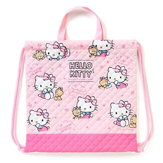 Sanrio Hello Kitty Quilted Hand Drawstring Bag (Talk)
