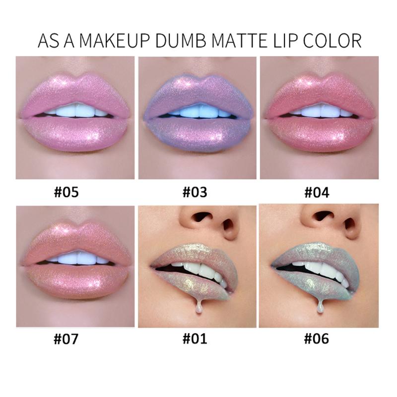 Matte Lipstick 7 Color Waterproof Non-Sticky Cup Long Lasting Women Sexy Red Velvet Lip Tint Lip Glaze Makeup Cosmetics Colorful Lipstick