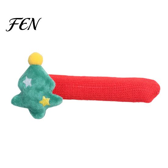 Thermal Door Handle Covers for Winter Knitted Christmas Doorknob Covers, Santa Reindeer Decor, Anti?Slip Protector Sleeves, Holiday Decoration