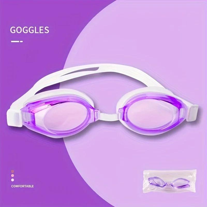 Очки для плавания унисекс профессиональные водонепроницаемые противотуманные очки для плавания с защитой от ультрафиолета для взрослых мужчин женщин детей