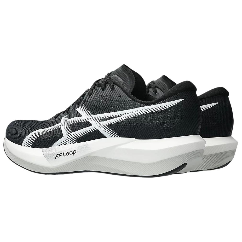 Asics Удобные беговые кроссовки Magic Speed ​​5, унисекс, черно-белые, артикул 1013A184-001