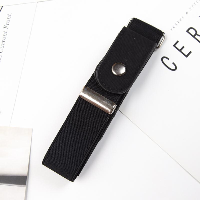 Новый эластичный невидимый ремень без пряжки для джинсов, кожаный ленивый ремень без пряжки, легкие ремни для женщин и мужчин, растягивающиеся резинки без хлопот