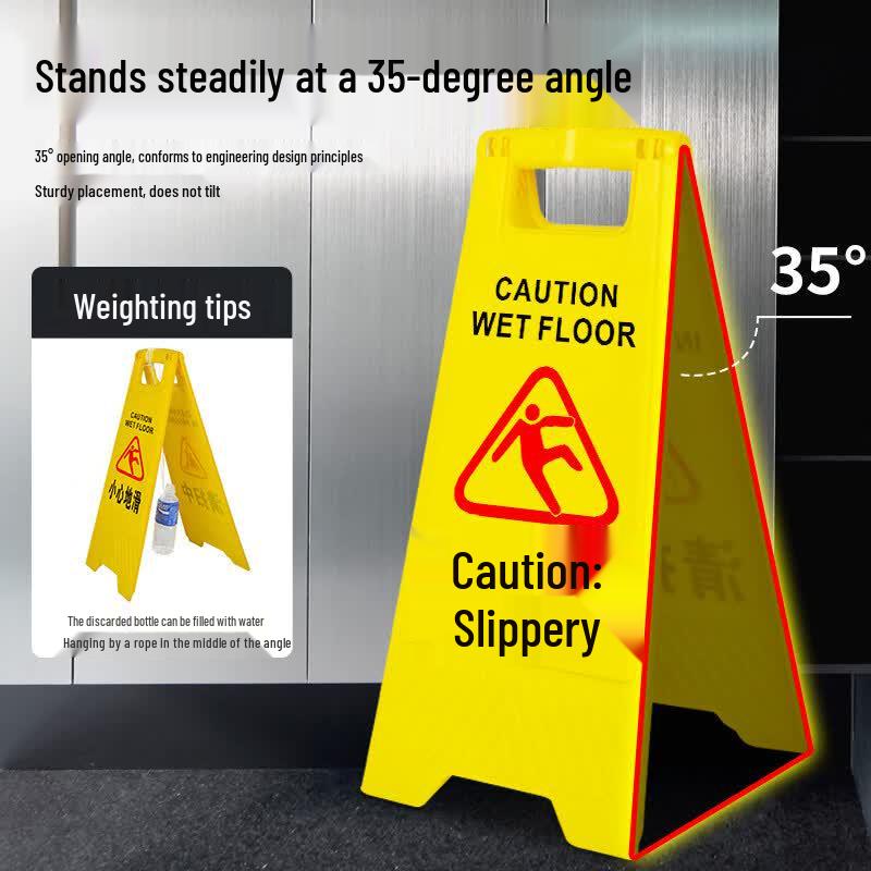 Langshen Wet Floor & Out of Service Safety Sign