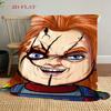 Chucky's Deadly Charm blanket Camping trip Soft and comfortable bedroom Machine washable Christmas gifts