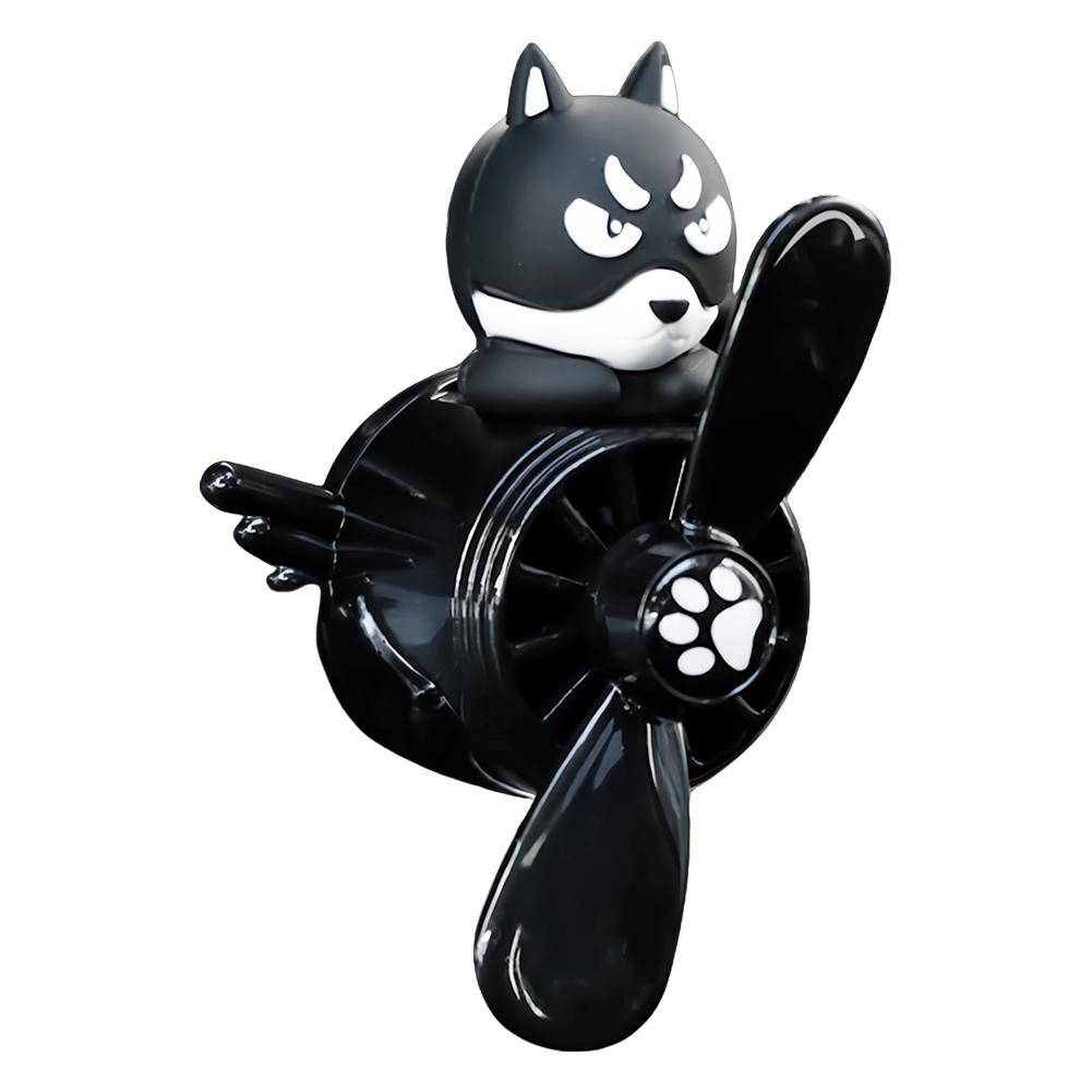 Вращающийся пропеллер Pilot Little Duck, автомобильная ароматерапия, милый освежитель воздуха для автомобиля, зажим для вентиляционного отверстия, мультяшный кот, диффузор ароматов Pilot