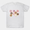T Shirt Women Donuts Harajuku Print Kawaii Tshirt Summer Short Sleeve Female T-Shirt Top Tee