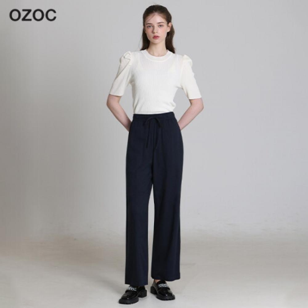 Ozoc Linen Rayon Wide Pants