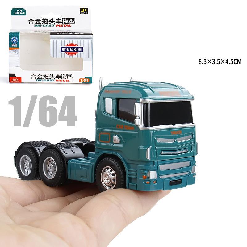 1:64 Контейнеровоз Scania Американский Контейнеровоз Металлическая Литая Модель Машины Mini GT Модели Транспортных Средств Миниатюрные Машинки День Рождения