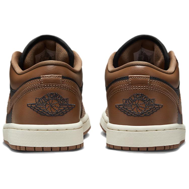 Air Jordan 1 Low Archaeo коричневые женские кроссовки черные парусные DC0774-021