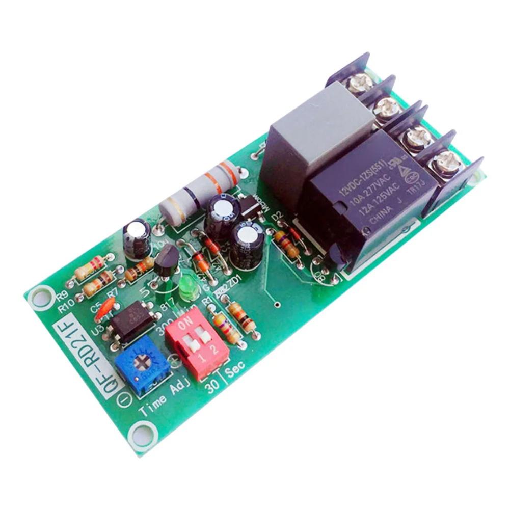 Adjustable Timer Relay Module for AC100V220V Exhaust Fans with User Friendly Operation and Energy Saving Design