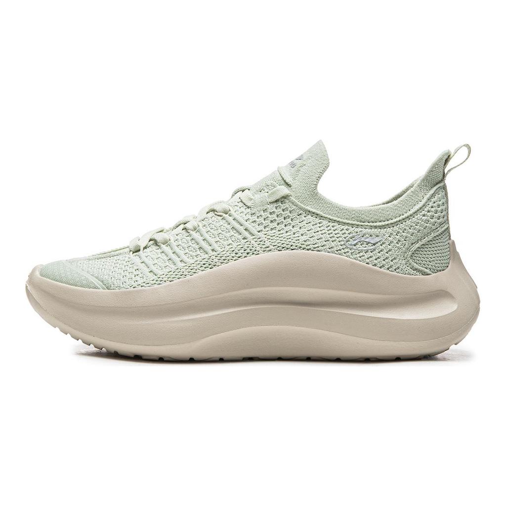 Li Ning Cloud Wave Слипоны Амортизация Скользкие Устойчивые к истиранию Легкие Низкие Повседневная обувь Женские AGLW052-4