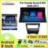 Carplay 2 Din Android Car Radio for Honda Accord 8 2008 - 2013 Multimedia Video Intelligent Player Navi GPS DSP WIFI
