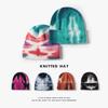 Winter Hats For Women Beanie Hat Tie-dye Woman Hat Winter Beanies for Ladies Men Knitted Hat Autumn Hip-hop Fashion Bonnet 2021