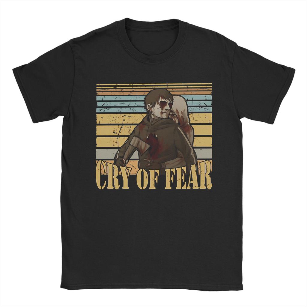 Саймон Хенрикссон Cry of Fear Футболки с графическим принтом для унисекс Женщин Чистый хлопок Футболка Одежда