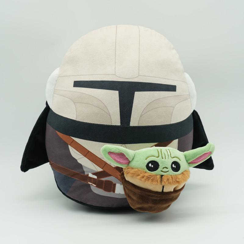 Новый Фильм Мандалорец Дина Джарина И Грогу Плюшевый Мягкий Набивной Коллекционный Милый Аниме Периферийный Плюшевый Кукла Игрушка Подарок
