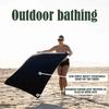 Quick Drying Magnet Beach Towel Super Absorbent Outdoor Magnet Towels Magnetic Bath Towel  Bathroom