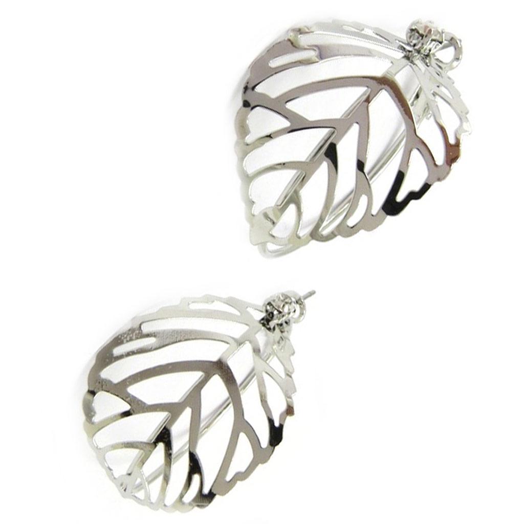 Les Trésors De Lily [L4268] — Серебряные серьги-кольца «Хореография».