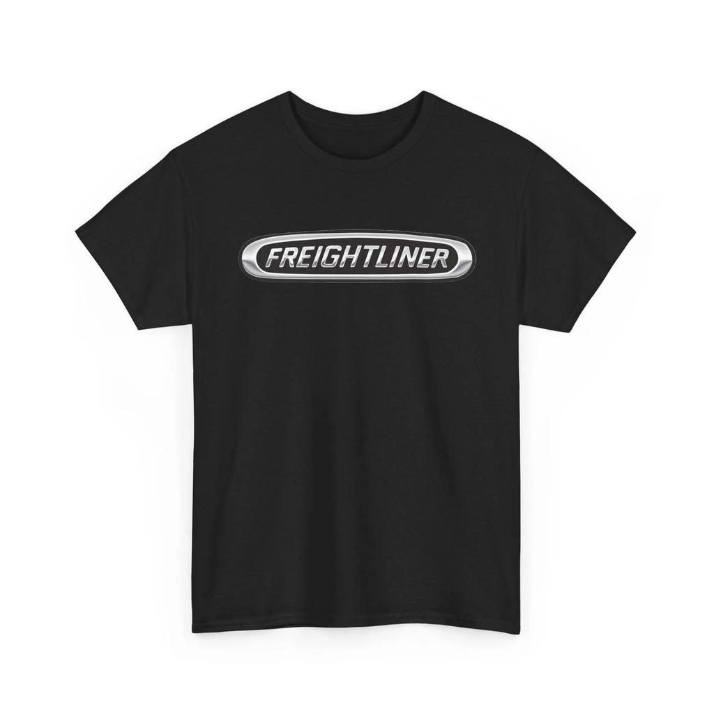 Грузовик Freightliner Big Rig Дизельный Седельный Грузовик Унисекс Тяжелая Хлопковая Футболка Мужская