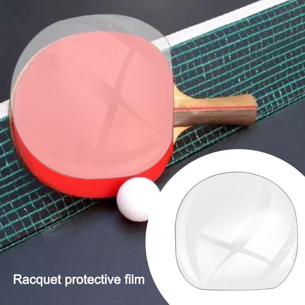 Sticky Table Tennis Paddle Maintenance Cover Ping Pong Bat Rubber Protection Film