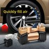 220V&12V household dual cylinder electric inflation pump, car tire, basketball, air column bag, high-pressure inflation machine