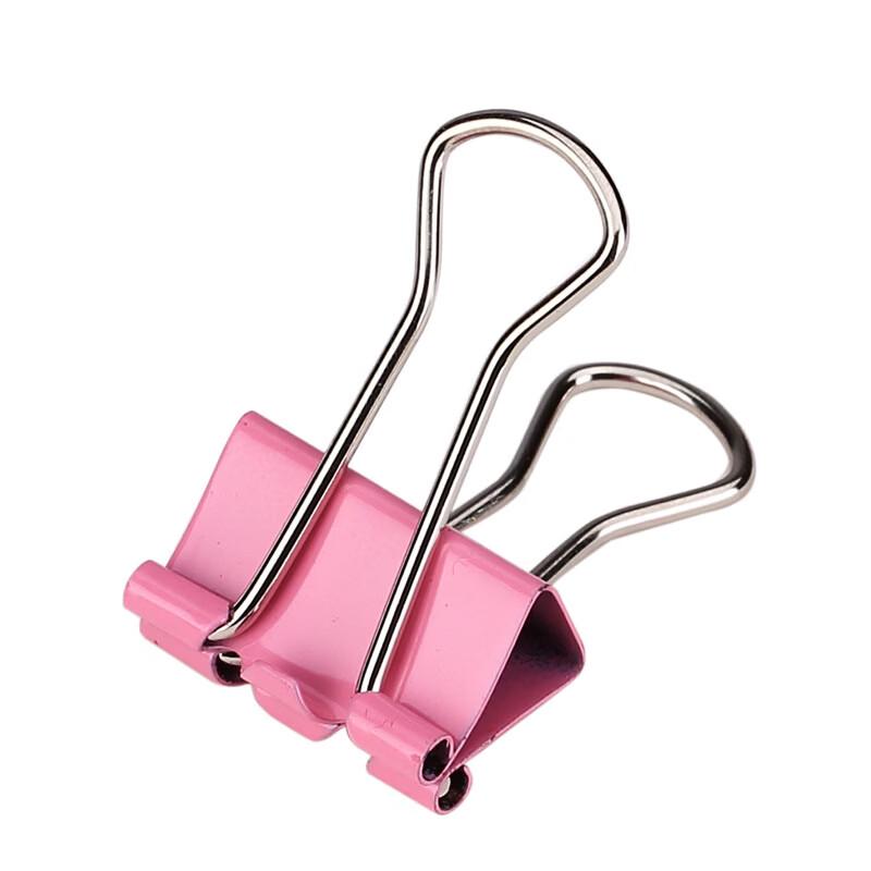 Deli Assorted Color Binder Clips Set