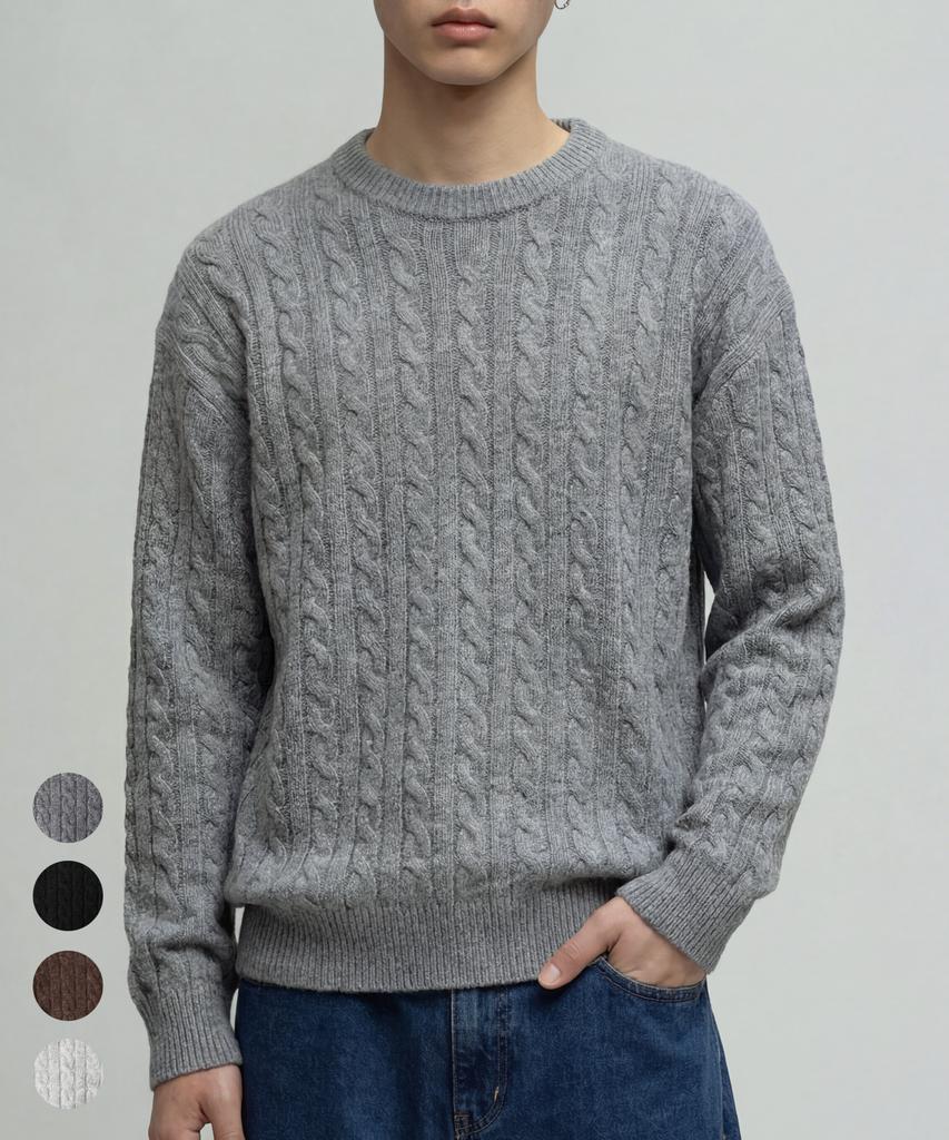 VERYVAIN Code Cable Soft Knit - 4 Color