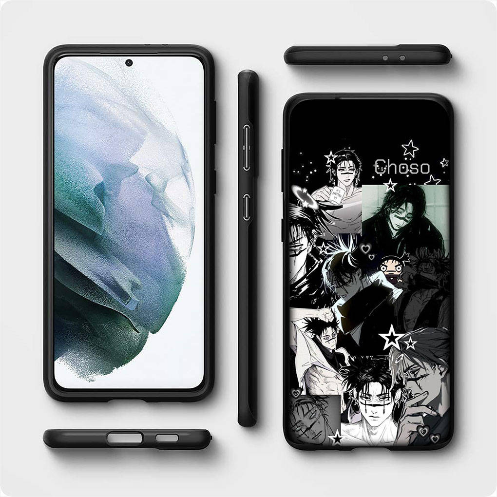 Для iPhone 15 14 Xiaomi Redmi Note 13 12 11 Pro Max X 8 7 XR Samsung Galaxy A24 A15 A05 S24 S23 Huawei OPPO A38 Jujutsu Choso Kaisen аниме-чехол для телефона