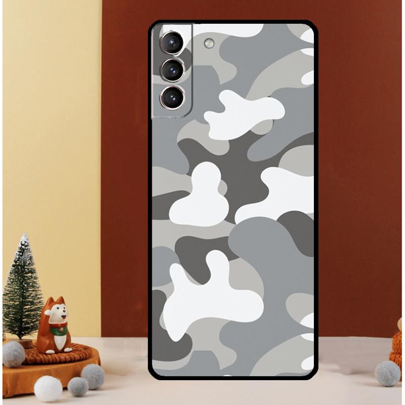 Камуфляжный чехол Camo для Samsung Galaxy S25 S26 Ultra S21 S22 S20 S23 S24 Ultra S10 Plus S25 FE Обложка Funda