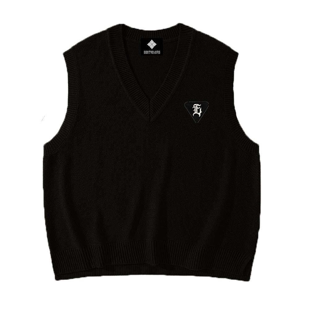 Жилет-безрукавка Eightvolume Ev E Patch Knit (черный)