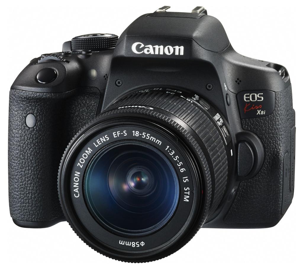 Canon Цифровая зеркальная камера EOS Kiss X8i с объективом IS STM в комплекте EF-S18-55mm F3.5-5.6 KISSX8I-1855ISSTMLK