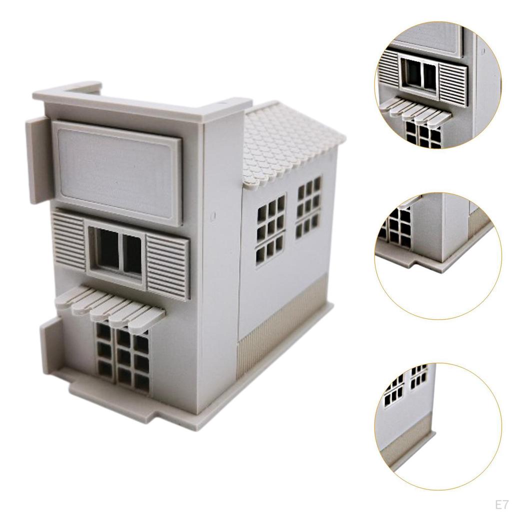 1/87 Building Model Kits Assembled Layout Scenery Educational Railway