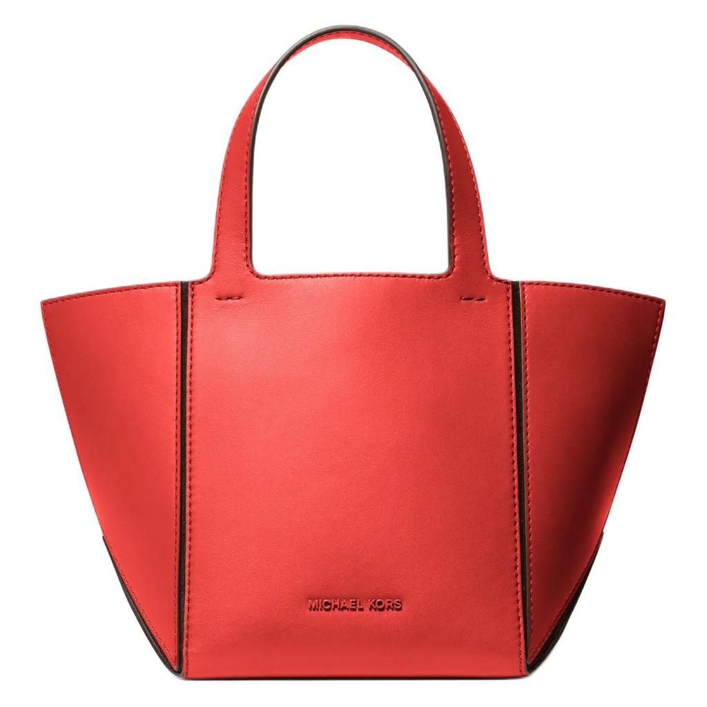 Michael Kors Mk Jordi Логотип Открытая сумка-тоут Женская сумка-тоут Кораллово-красная 30F4T9JT5L-847