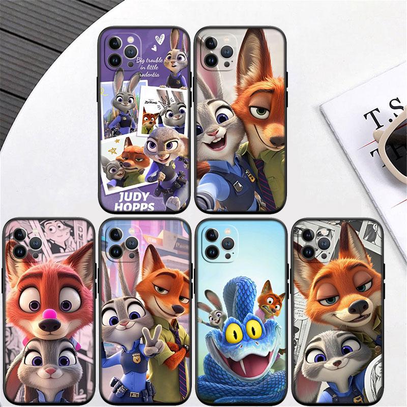 Чехол для телефона Disney Зверополис для Motorola Moto Edge 60 60s 70 G86 G56 G54 E14 G04S G45 G54 G64 Pro Power Neo Fusion