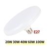 E27 Energy-saving Lights UFO Shape LED Bulb E27 Base Round Super Bright Living Room Light Ceiling Lamps 20W 40W 60W 100W Home LED Lighting