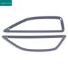 Volkswagen 2021 ID.4 X Черная Титановая Сталь Панель Передней Части Вентиляционное Отверстие и Отделка Управления Фарами.
