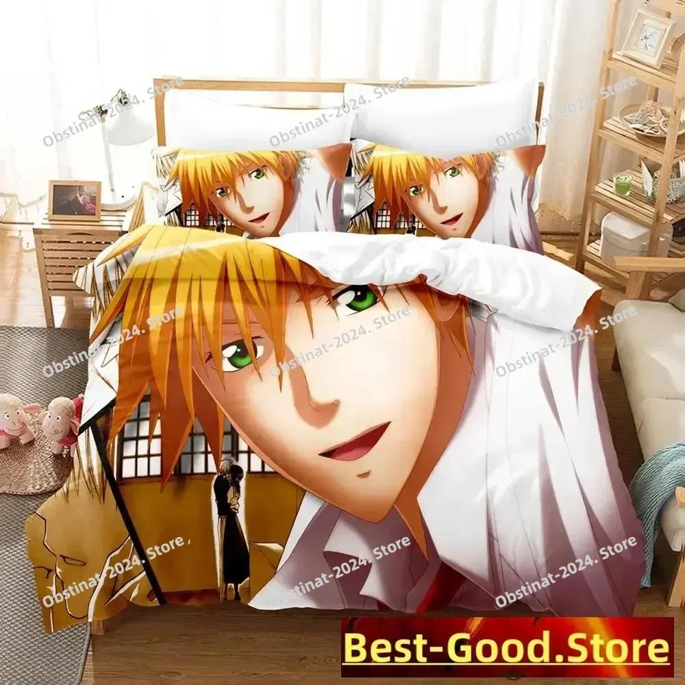 Kawai Новый Kaichou Wa Maid-sama Комплект постельного белья с принтом Комплект постельного белья с наволочкой Мягкое одеяло для кровати Мягкое односпальное двуспальное размеры Queen King