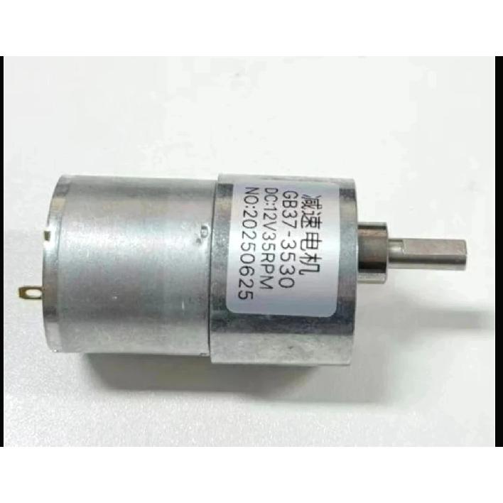 GB37-3530 High Torque Gear Motor 24V 12V DC with Eccentric Shaft Mounting Bracket Motor Holder for Industrial Applications