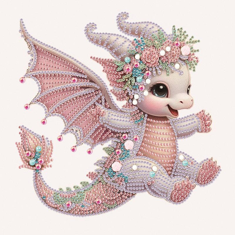 5D Abnormal Diamond Painting Set Kitten DIY Diamond Decorative Painting