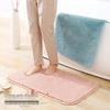 High-Pile Non-Slip Water-Absorbing Floor Mat for Kitchen & Bathroom