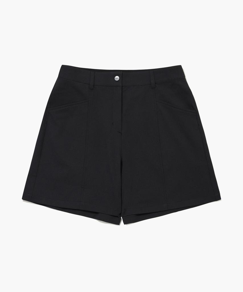LECOQ GOLF Женские эластичные шорты Essential _Blck Gr222Lsp51