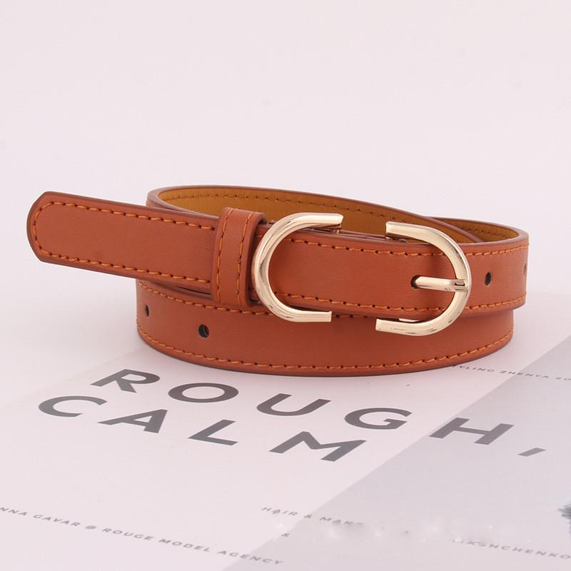 Trendy Korean Style Women's Black Fabric Belt For Chic Casual Outfits