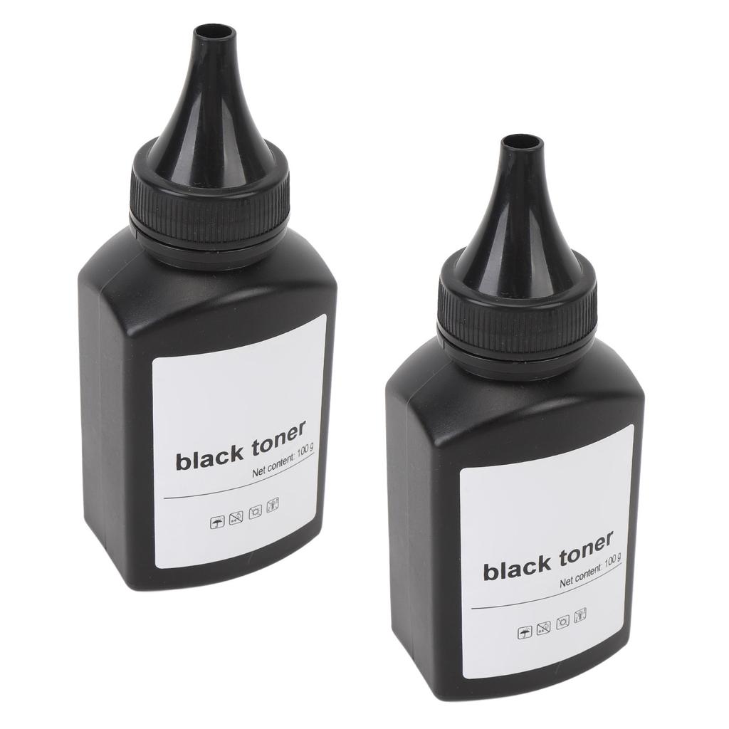 2 шт. тонера для заправки 200 г черного тонера для заправки 1610 M2070 4321 3110 3200 PE220 PE120 3150 E21