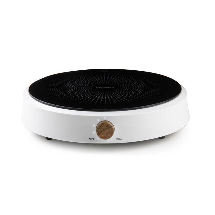 Plaque de cuisson a induction - DOMO - 1 foyer - 28,4 x 29 x 7,1 cm - Blanc