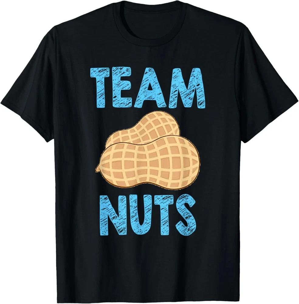 Team Nuts Funny Team Boy Gender Reveal Tshirt Tee
