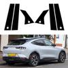 Автомобильные стойки, обшивка двери, окна, наклейки, наклейка для Ford Mustang Mach-E 2021 2022 2023, автостайлинг
