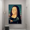 Funny Mona Lisa Art Canvas Posters and Prints By Fernando Botero Famous Paintings Wall Art Pictures for Living Home Decor