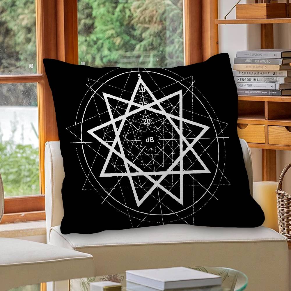 S-Slipknots Heavy Metal Band Pillow Gifts Home Office Furnishings Bedroom Sofa Car Cushion Cover Case 45X45Cm
